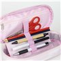 Trousse d'écolier Barbie Rose 8,5 x 5 x 22,5 cm