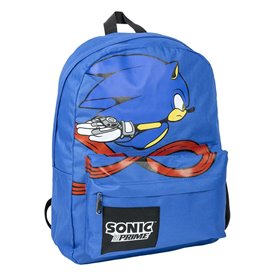 Cartable Sonic Bleu 32 x 12 x 42 cm