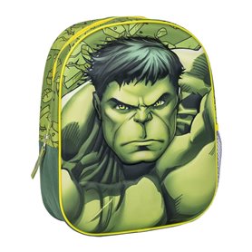 Cartable The Avengers Vert 25 x 31 x 10 cm