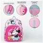 Cartable Minnie Mouse Fuchsia 31 x 12 x 38 cm