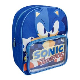 Cartable Sonic Bleu 25 x 3 x 12 cm