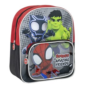 Cartable Spidey Rouge 25 x 3 x 12 cm