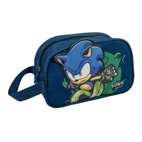 Nécessaire de Voyage Sonic Bleu foncé 100 % polyester 16 x 10 x 26 cm