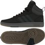 Baskets Casual pour Femme HOOPS 3.0 MID Adidas GZ6681 Noir