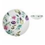 Assiette creuse La Mediterránea Sakura Mélamine Brille 21 x 5,3 cm (24 Unités)