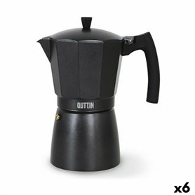 Cafetière Italienne Quttin 12 Tasses (6 Unités)