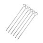 Ensemble de brochettes pour barbecue Wooow Métal 6 Pièces 30 cm (36 Unités)