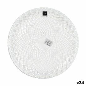 Assiette plate La Mediterránea Diamond ø 27 x 2 cm (24 Unités)