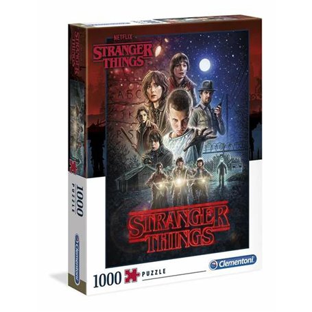 Puzzle Clementoni Stranger Things 1000 Pièces