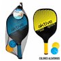 Raquettes de Plage avec Balle Colorbaby Aktive Pickle Ball 40 x 0