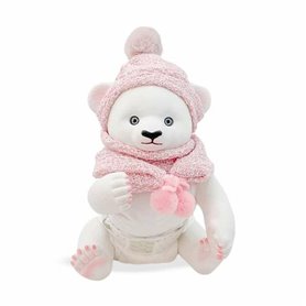 Jouet Peluche Berjuan Anireal ours polaire 35 cm