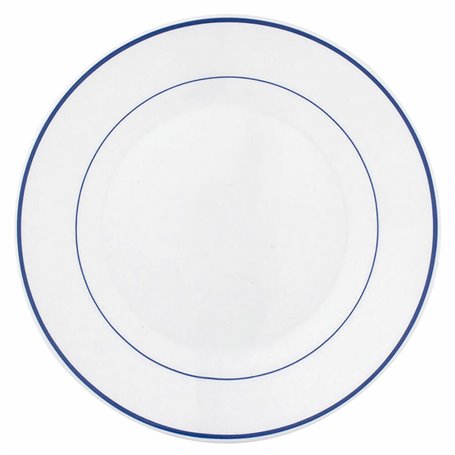 Service de vaisselle Arcoroc Restaurant Bicolore verre (Ø 23 cm) (6 uds)