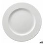 Assiette plate Ariane Orba Céramique Blanc (Ø 27 cm) (12 Unités)