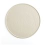 Dessous d'Assiette Quid Mineral Gres Céramique Beige Ø 33 cm (6 Unités)