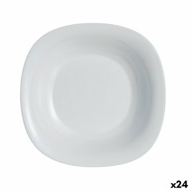 Assiette creuse Luminarc Carine Granit Gris verre Ø 21 cm (24 Unités)