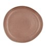 Assiette plate Bidasoa Gio Irrégulier Céramique Marron 26,5 cm (4 Unités)