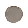 Assiette plate Bidasoa Gio Irrégulier 20 cm Céramique Gris (6 Unités)