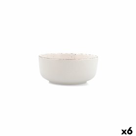 Bol Quid Duna Beige Céramique 15 x 15 cm (6 Unités)