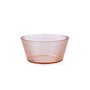 Bol Quid Sunset Corail Plastique 15 cm (12 Unités)