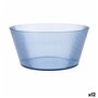 Saladier Quid Sunset Bleu Plastique 25 cm (12 Unités)