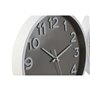 Horloge Murale Home ESPRIT Bleu Blanc Rose Moutarde PVC 30 x 4 x 30 cm (3 Unités)