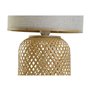 Lampe de bureau DKD Home Decor Marron Naturel Bambou 50 W 220 V 26 x 26 x 39 cm