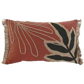 Coussin Home ESPRIT Naturel Terre cuite Boho 50 x 5 x 30 cm