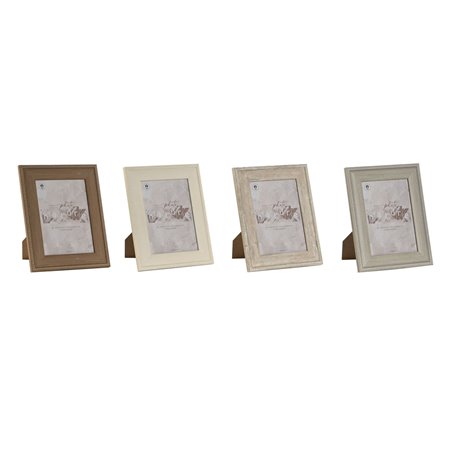 Cadre photo Home ESPRIT Marron Beige Gris Crème Verre polystyrène 19 x 1