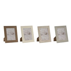 Cadre photo Home ESPRIT Marron Gris Crème Naturel Verre polystyrène 21