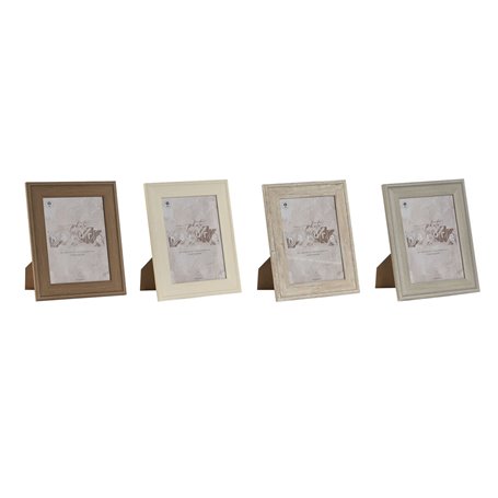 Cadre photo Home ESPRIT Marron Gris Crème Naturel Verre polystyrène 21