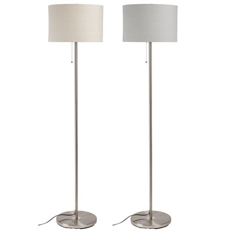 Lampadaire Home ESPRIT Métal 40 x 40 x 150 cm (2 Unités)