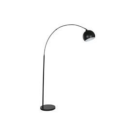 Lampadaire Home ESPRIT Noir Métal Marbre 50 W 220 V 36 x 110 x 195 cm