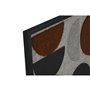 Cadre Home ESPRIT Noir Terre cuite Moderne Urbaine 60 x 3 x 80 cm (2 Unités)