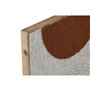 Cadre Home ESPRIT Beige Terre cuite Moderne Urbaine 50 x 3 x 70 cm (2 Unités)