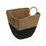 Panier Versa Noir Papier Bain et douche 21 x 21 x 21 cm