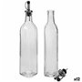 Ensemble salière et poivrier 2 x 50 ml Transparent Verre (12 Unités)