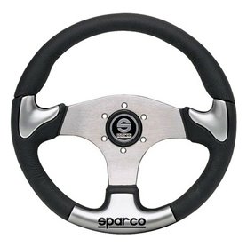 Volant Racing Sparco 015THPUGR345 Noir Argenté