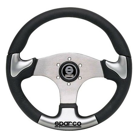 Volant Racing Sparco 015THPUGR345 Noir Argenté