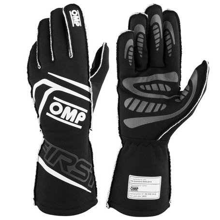 Gants OMP FIRST Noir M FIA 8856-2018