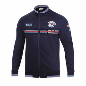 Sweat à capuche Sparco S01278MRBM5XXL Bleu XXL