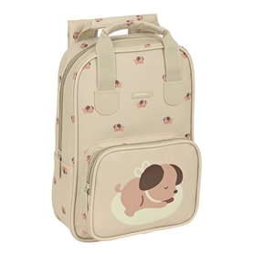 Cartable Safta Puppy 20 x 28 x 8 cm Beige