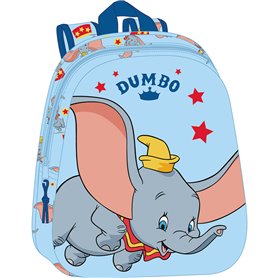 Cartable Clásicos Disney Bleu ciel 27 x 33 x 10 cm