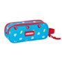 Trousse Fourre-Tout Double Mickey Mouse Clubhouse Fantastic Bleu Rouge 21 x 8 x 6 cm