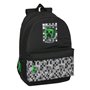 Cartable Minecraft Noir Vert Gris 30 x 46 x 14 cm