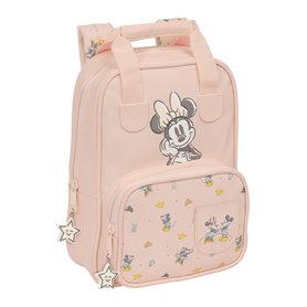 Cartable Minnie Mouse Baby Rose 20 x 28 x 8 cm