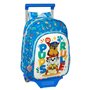 Cartable à roulettes The Paw Patrol Pups rule Bleu 26 x 34 x 11 cm