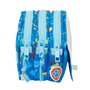 Trousse Fourre-Tout Triple The Paw Patrol Pups rule Bleu 21,5 x 10 x 8 cm