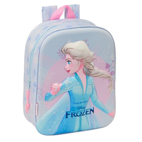 Cartable Frozen Lila 22 x 27 x 10 cm 3D