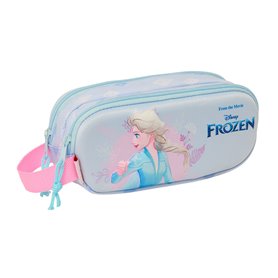 Trousse Fourre-Tout Double Frozen Lila 21 x 8 x 6 cm 3D