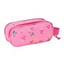 Trousse Fourre-Tout Double Barbie Rose Fuchsia 21 x 8 x 6 cm 3D